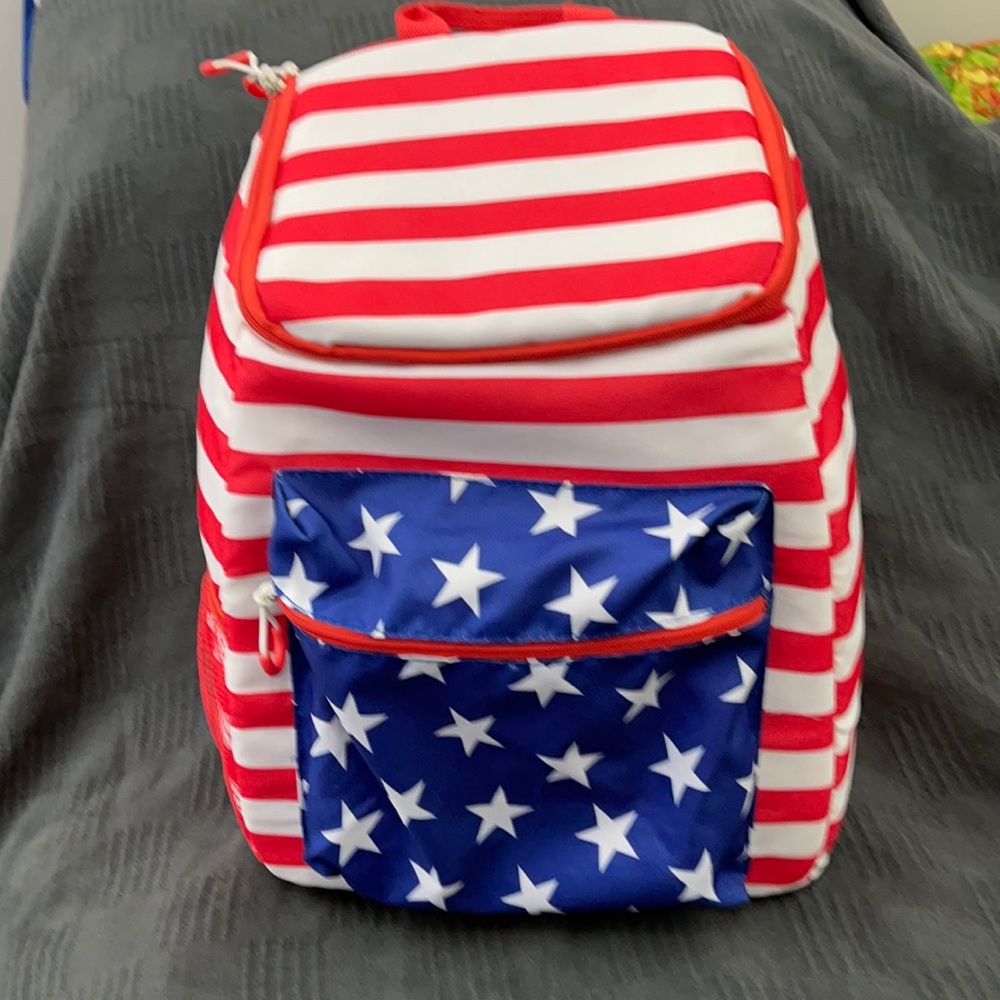Cooler Backpack American themed